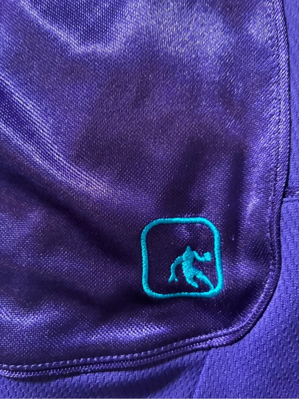 AND1 Purple Dazzle Basketball Shorts Men's Small